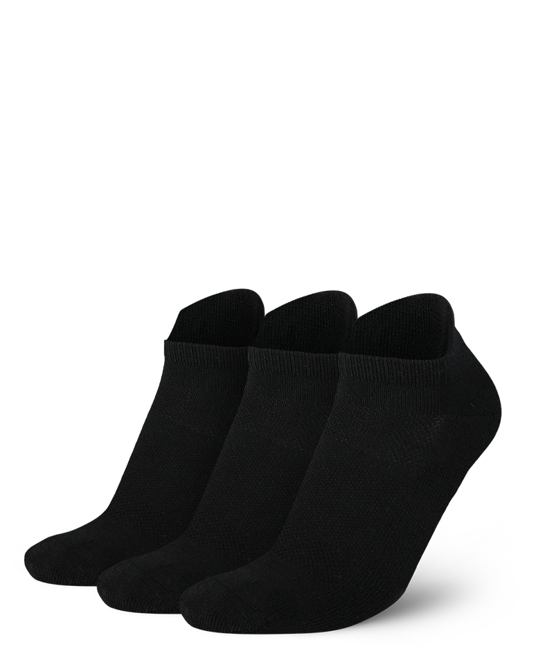 Everyday Merino Ankle Black 3-Pack