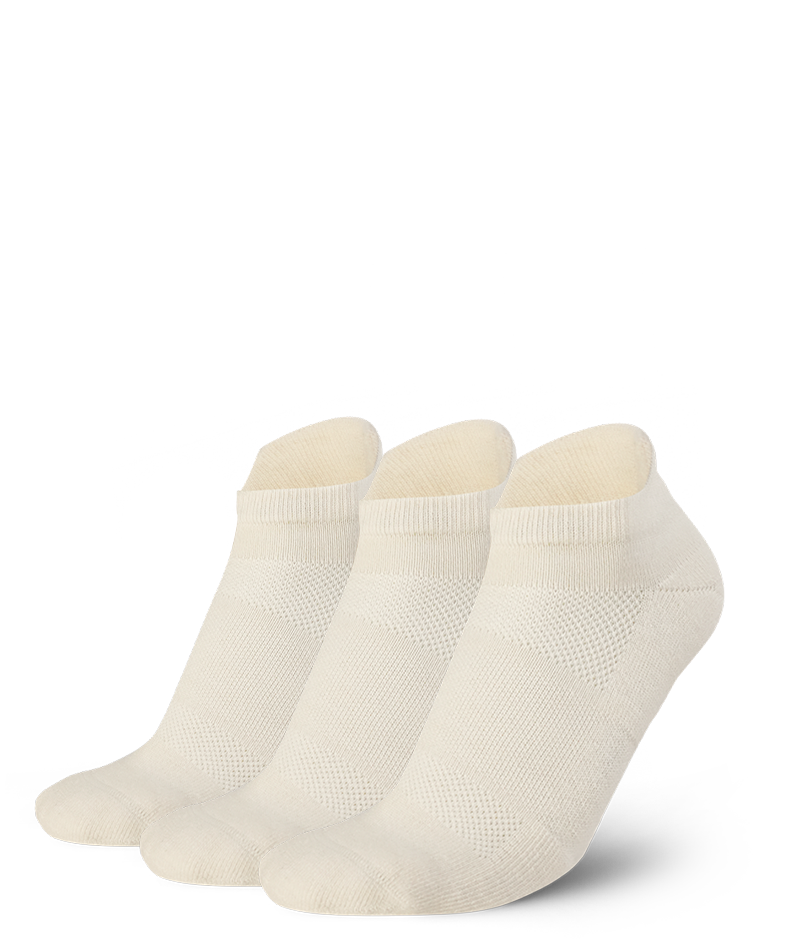 Everyday Merino Ankle Off White 3-Pack