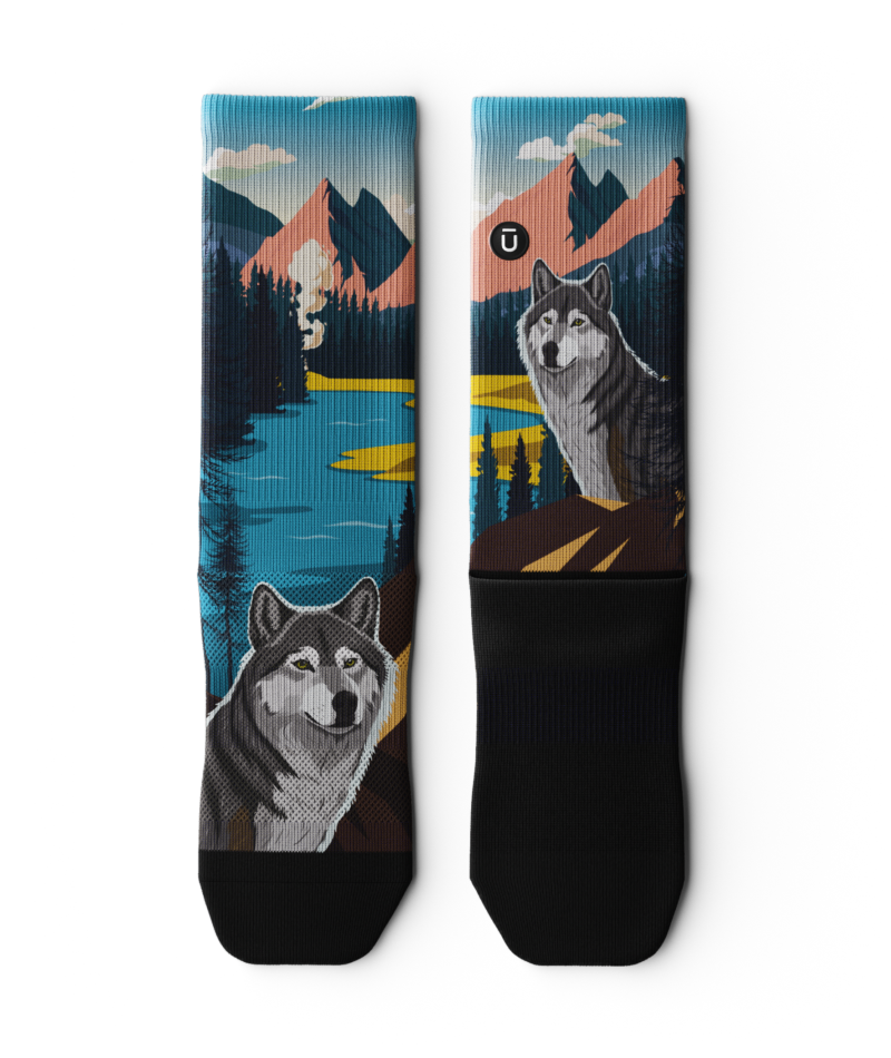 Yellowstone Athletic Crew Socks
