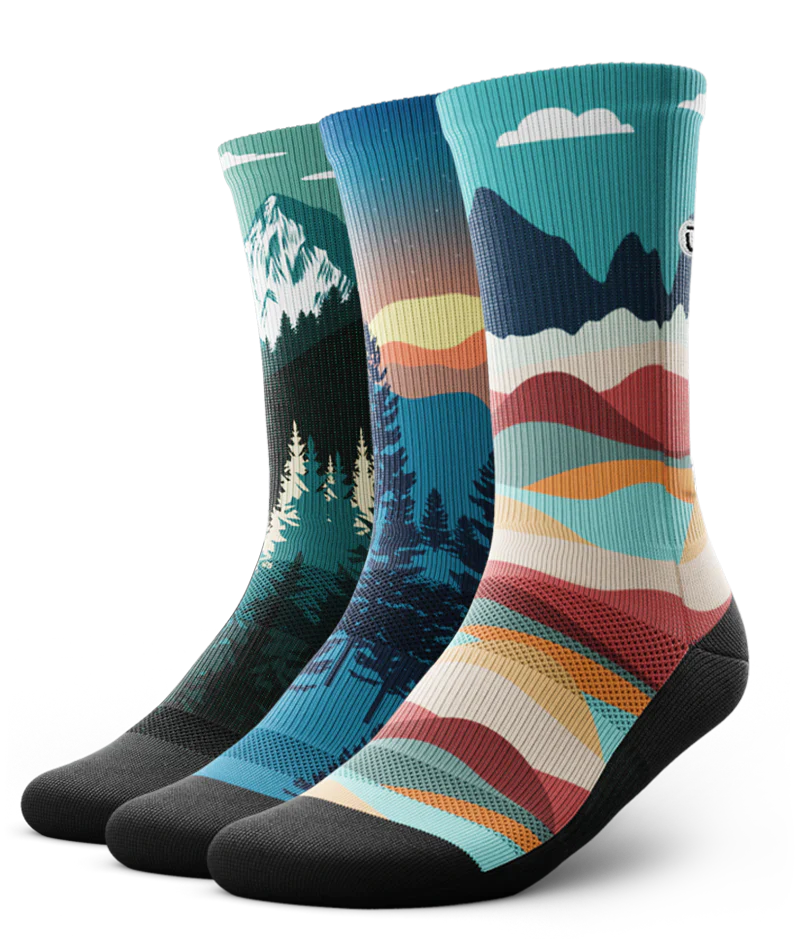 Adventure Athletic Crew Socks 3-Pack