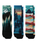 Adventure Athletic Crew Socks 3-Pack