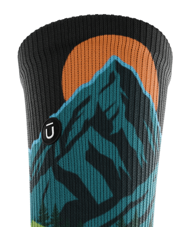Alpenglow Athletic Crew Socks