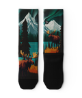 Antlers Athletic Crew Socks