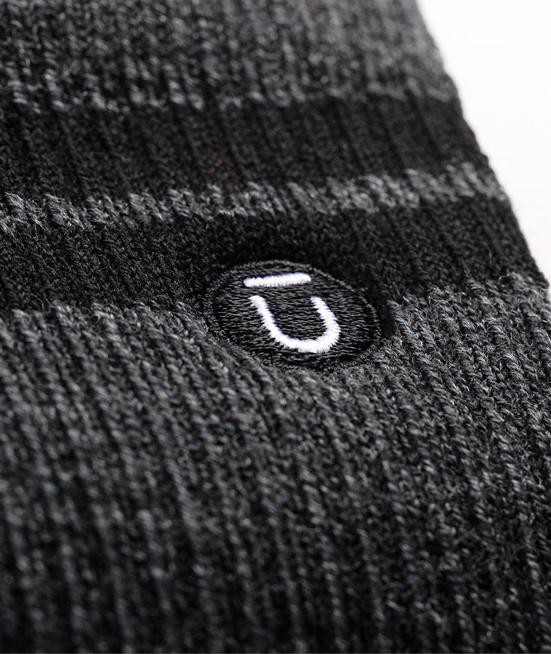 Merino Crew Socks Smoke