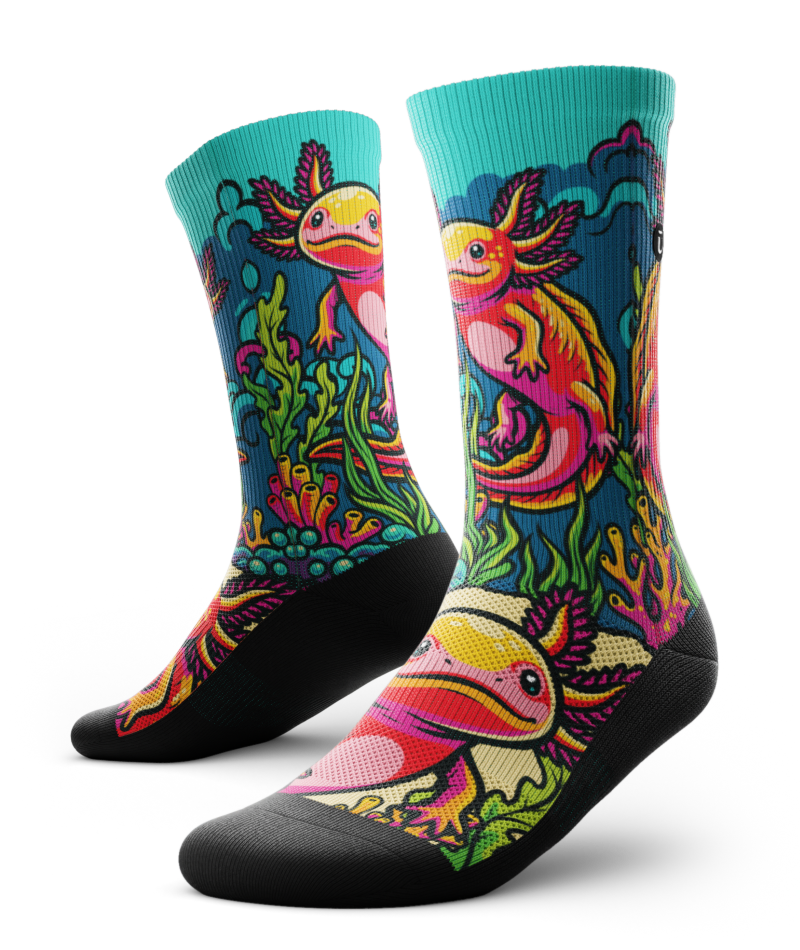 Axo-Lot of Fun Athletic Crew Socks
