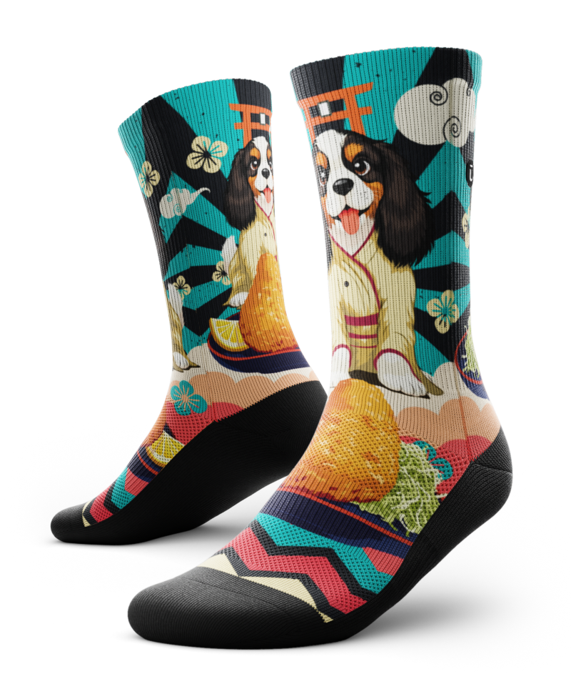 Barkatsu Crew Socks
