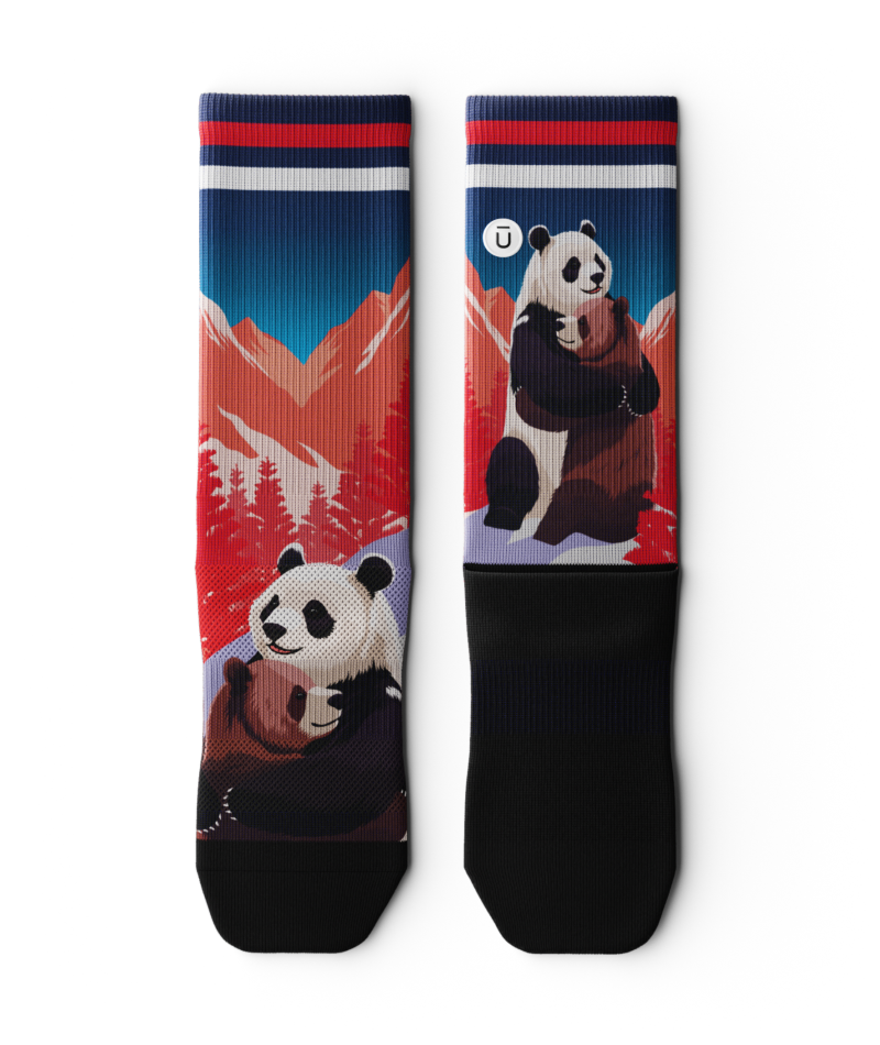 Bear Hug Crew Socks