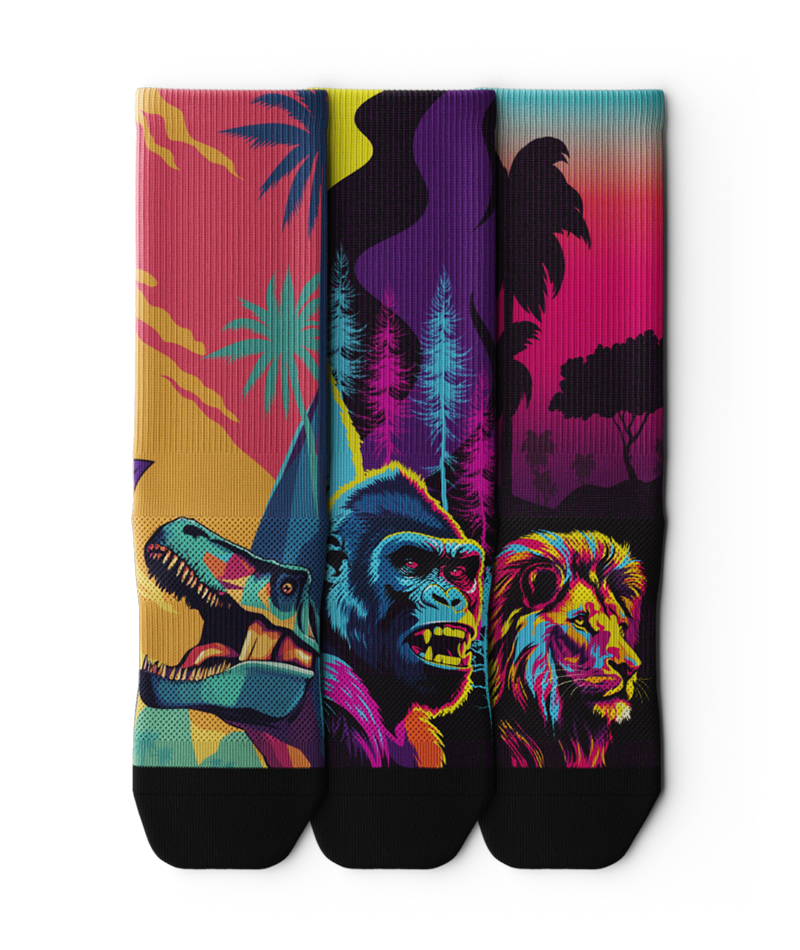 Beast Crew Socks 3-Pack