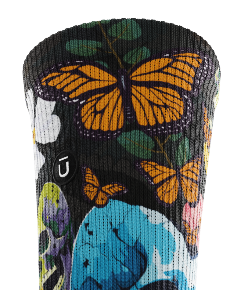 Beautiful Mind Athletic Crew Socks