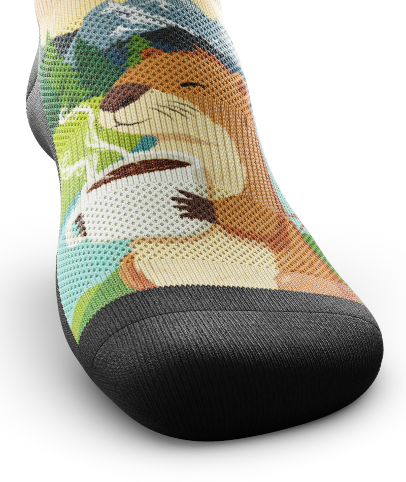 Beaver Buzz Ankle Socks