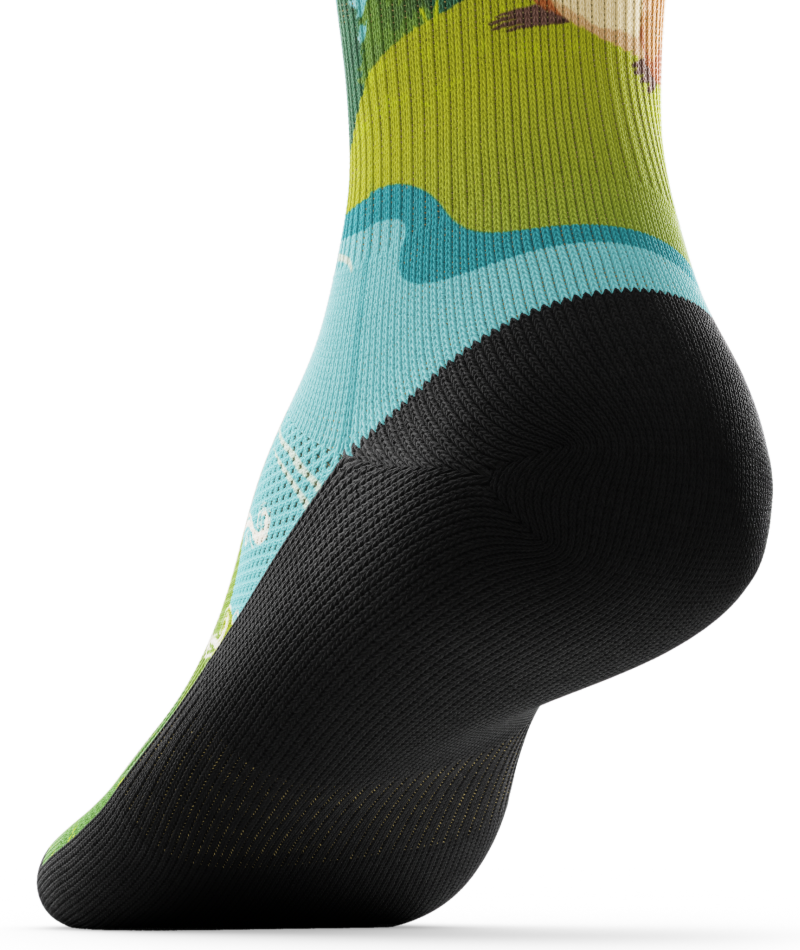 Beaver Buzz Athletic Crew Socks