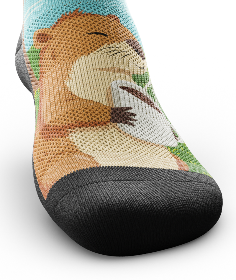 Beaver Buzz Athletic Crew Socks