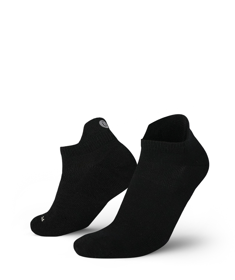 Merino Ankle Socks Black