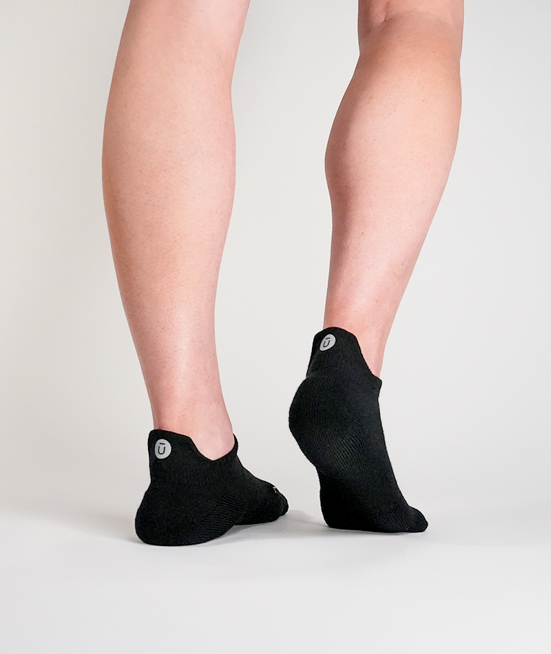 Merino Ankle Socks Black