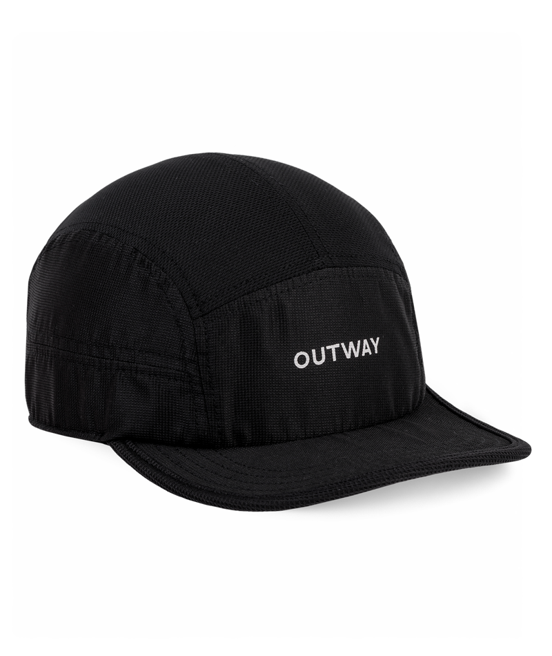 Black Running Cap