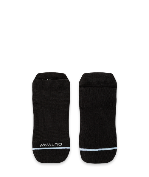 Chaussettes courtes Signature en coton Supima noir