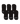 Flagship Black Supima Cotton Ankle Socks 6-Pack