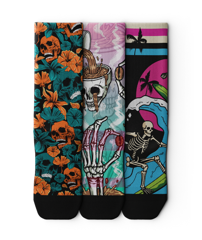 Bones Crew Socks 3-Pack