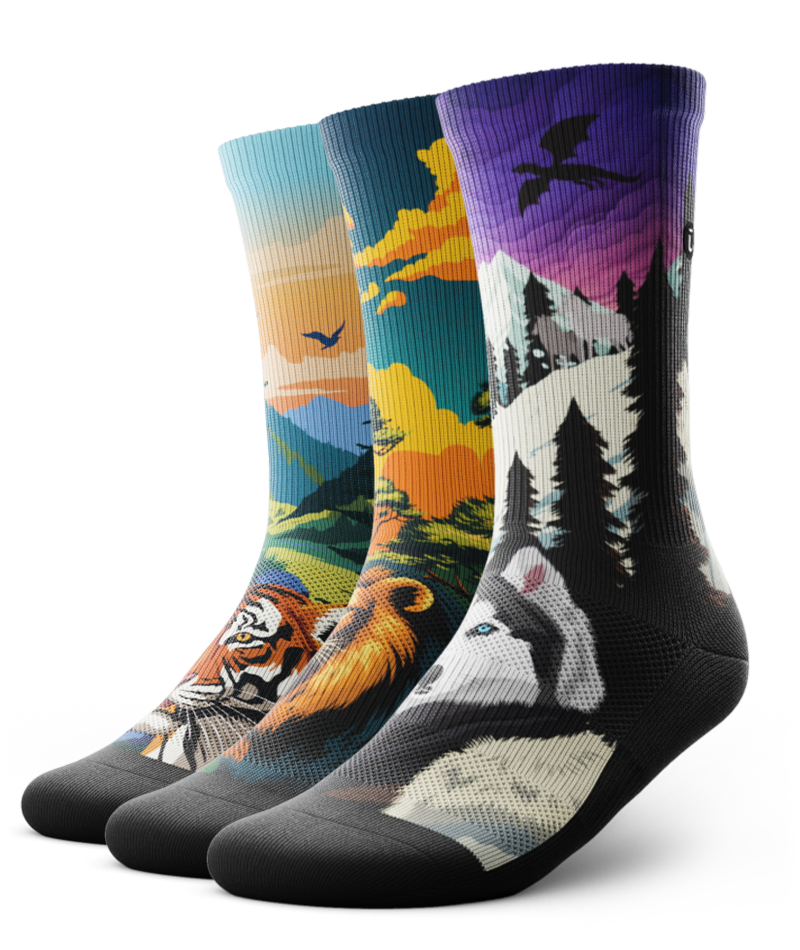 Boundless Athletic Crew Socks 3-Pack