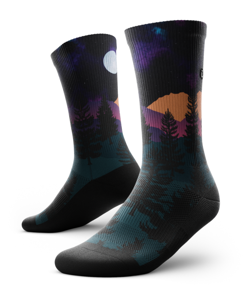 Bright Lights Athletic Crew Socks