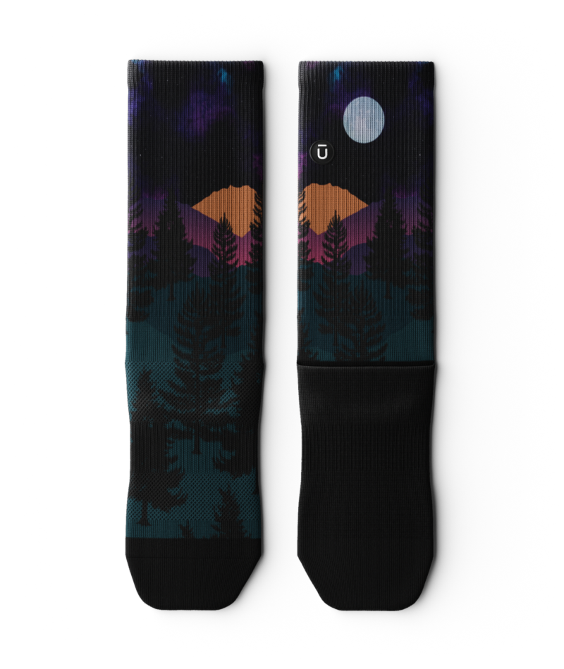 Bright Lights Athletic Crew Socks