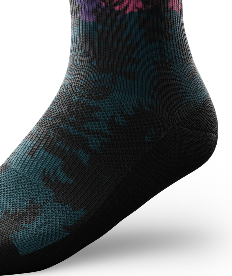 Bright Lights Athletic Crew Socks