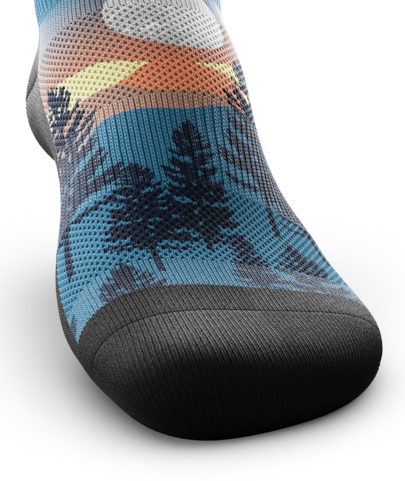 Bright Night Athletic Ankle Socks
