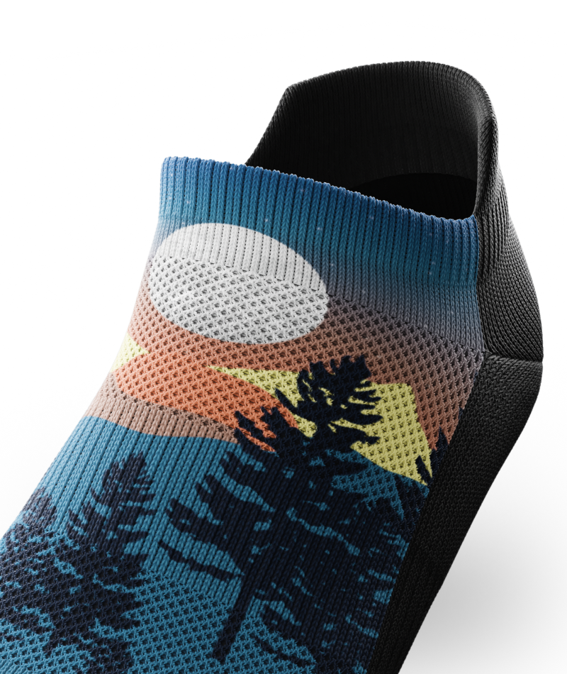 Chaussettes de sport chevilles Bright Night