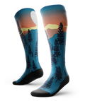Chaussettes de compression montantes Bright Night Athletic pour le genou