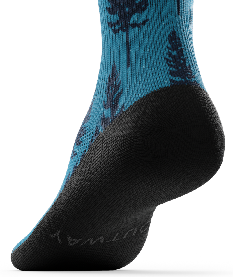 Chaussettes de compression montantes Bright Night Athletic pour le genou