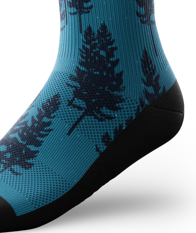 Chaussettes de compression montantes Bright Night Athletic pour le genou