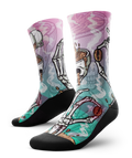Chaussettes d'équipage caféinées