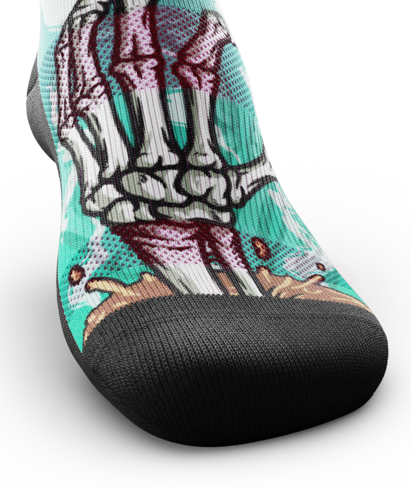 Chaussettes d'équipage caféinées