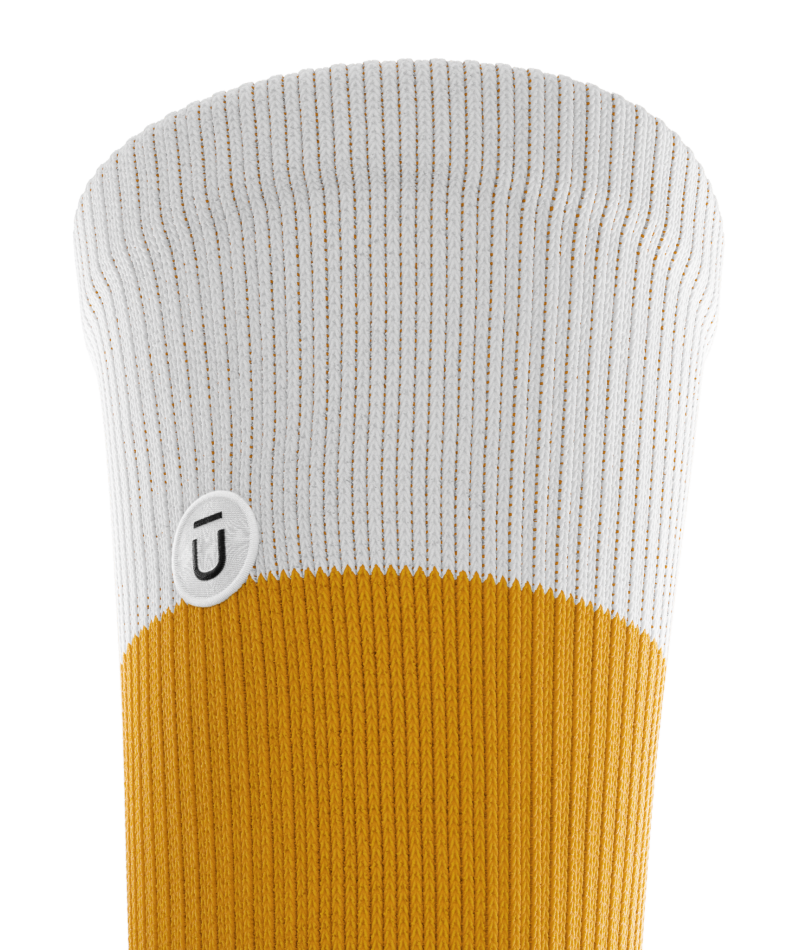 Candy Corn Athletic Crew Socks