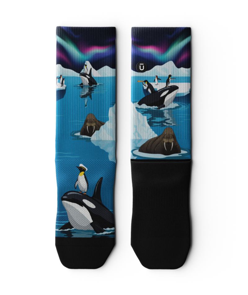 Chaussettes athlétiques d'équipage Captain Cold Feet