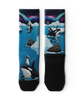 Captain Cold Feet Athletic Crew Socks