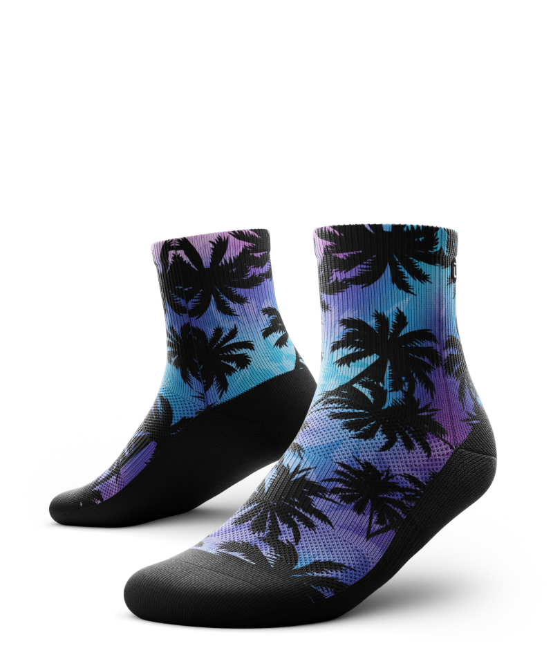 Carolina Athletic Quarter Socks