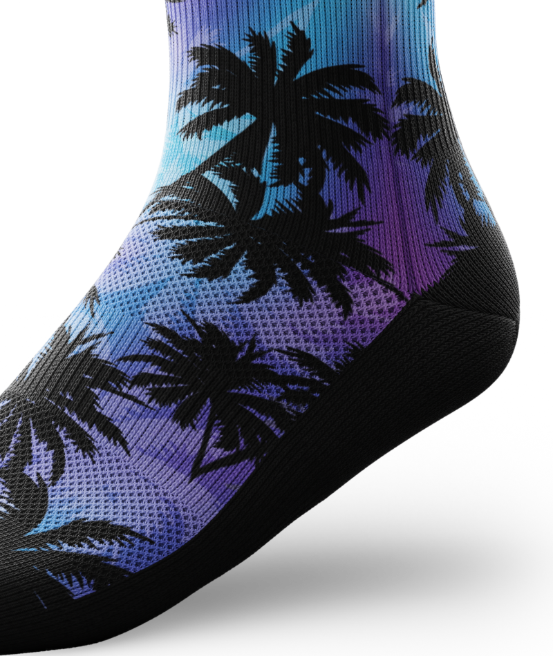 Carolina Athletic Quarter Socks