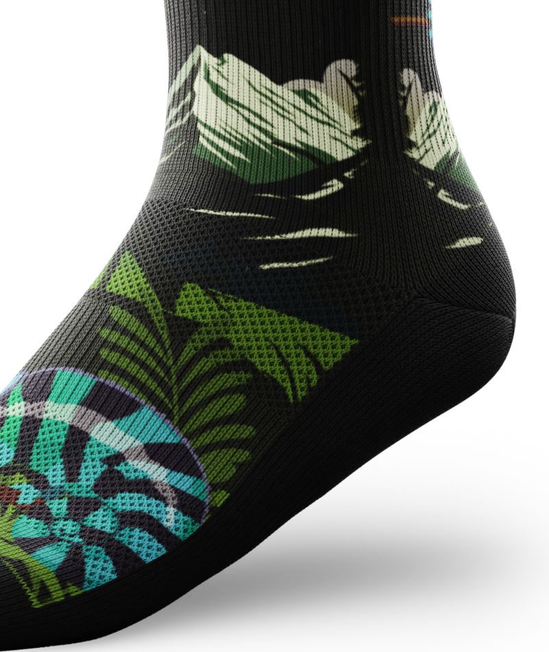 Chameleon Quarter Socks