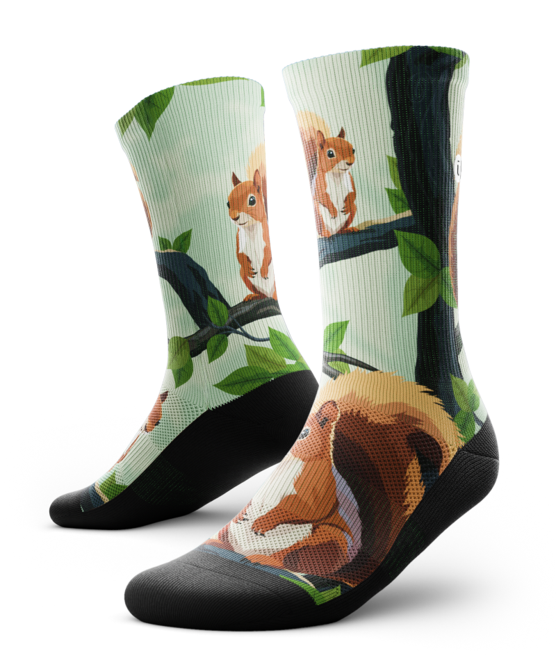 Chestnut Crew Socks