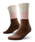 Chocolate Pistachio Athletic Crew Socks