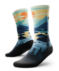 Chaussettes de sport ras du cou Coastal Fade