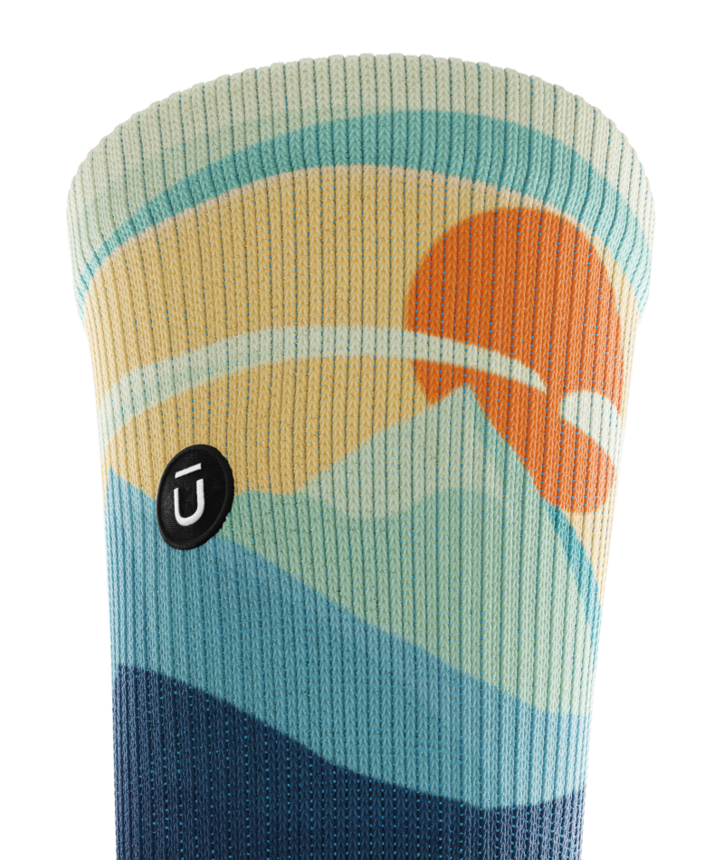 Chaussettes de sport ras du cou Coastal Fade