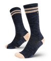 Cobalt Merino Wool Lite Crew Socks