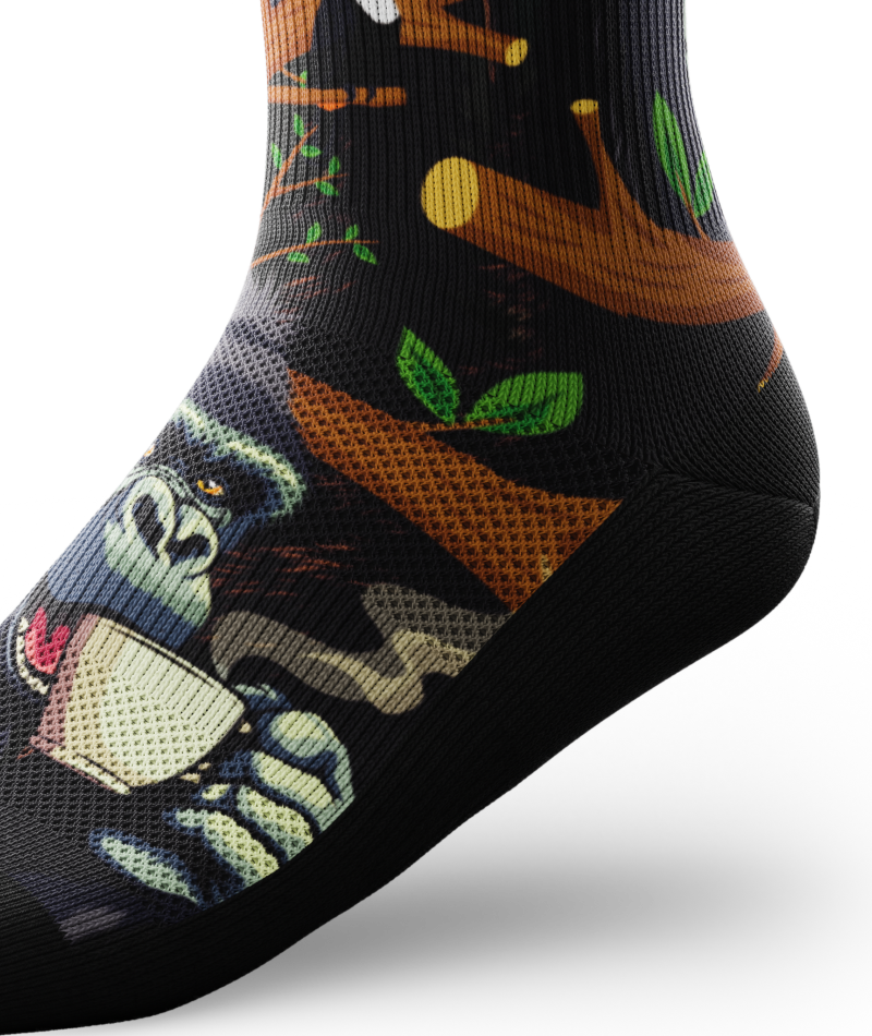 Coffee is Life Athletic Crew Socks
