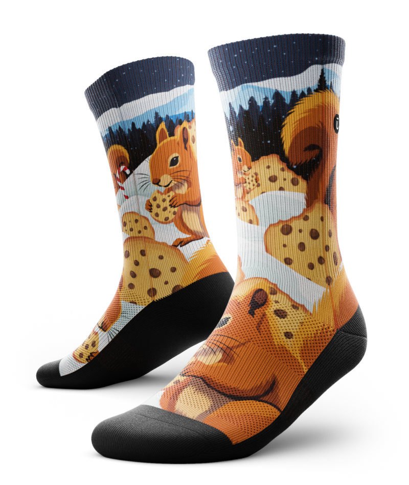 Cookie Break Athletic Crew Socks