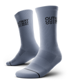 Core Blue Athletic Crew Socks