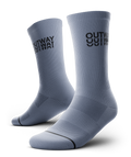 Core Blue Athletic Crew Socks