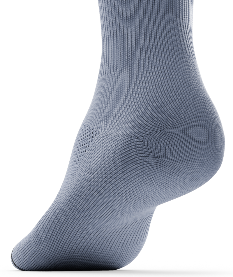 Core Blue Athletic Crew Socks