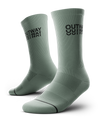 Core Green Athletic Crew Socks